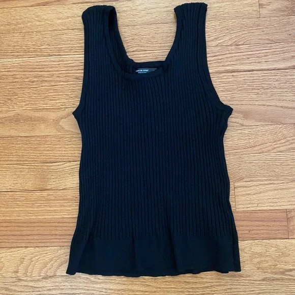 NWOT Shein two piece ribbed cropped sweater with tank, 0XL (12) - Picture 2 of 12